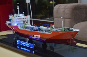 Miniatur Kapal Tanker Seochi Chemical VII