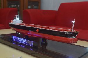 Miniatur Kapal Tanker MV Hammada