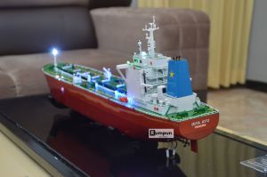 Miniatur Kapal Tanker Gita Ayu Panama