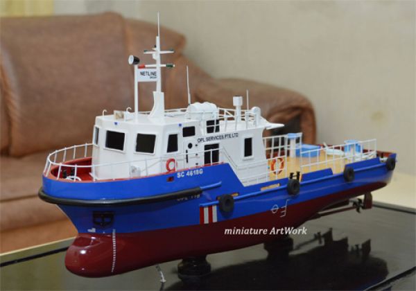 Kapal Crewboat OPL 118